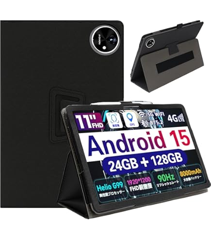 Androidタブレット 本体 + 専用カバー Amazon.co.jp: Kinstone KST103SD_J タブレットカバー 10.3